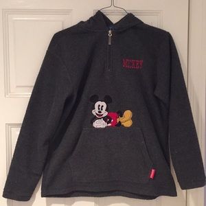 Disney Mickey Mouse 1/4 ZIP Hoodie